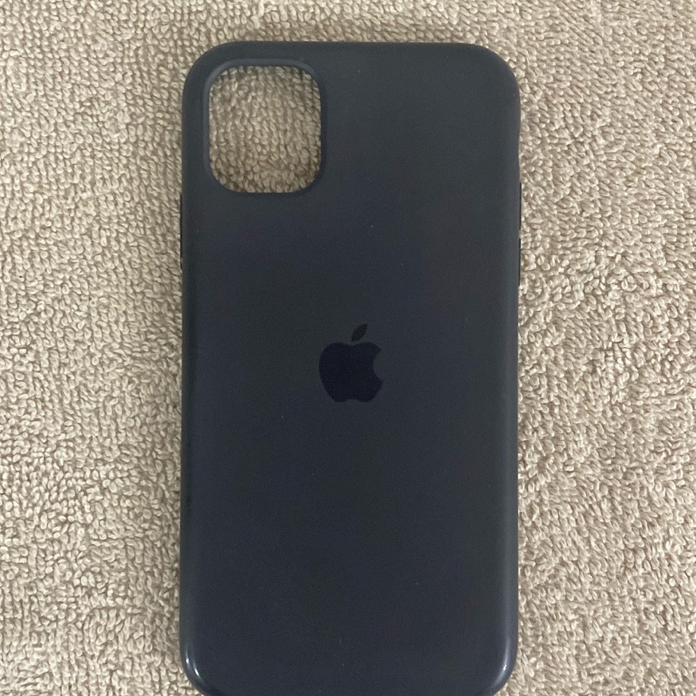 Black Silicone iPhone 11 Case